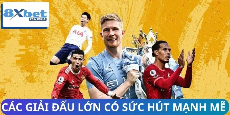 Những Giải Đấu Lớn Đang Hot Trên 8XBET - Thông Tin Mới Nhất 1 Lý do các giải đấu lớn đang hot có sức hút mạnh mẽ